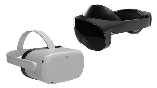 Oculus Quest 2 VR Headset 3D model