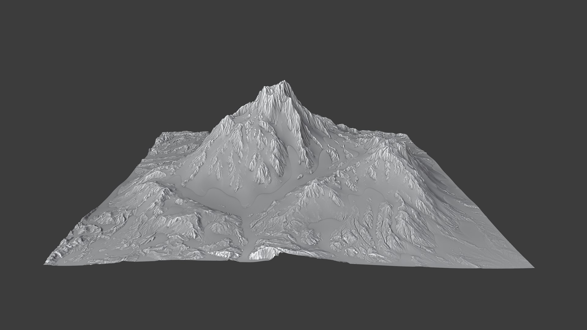 8K Detailed Mountain Landscape 4 Model - TurboSquid 1820495