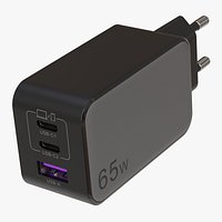 USB Power Adapter 03 EU Black