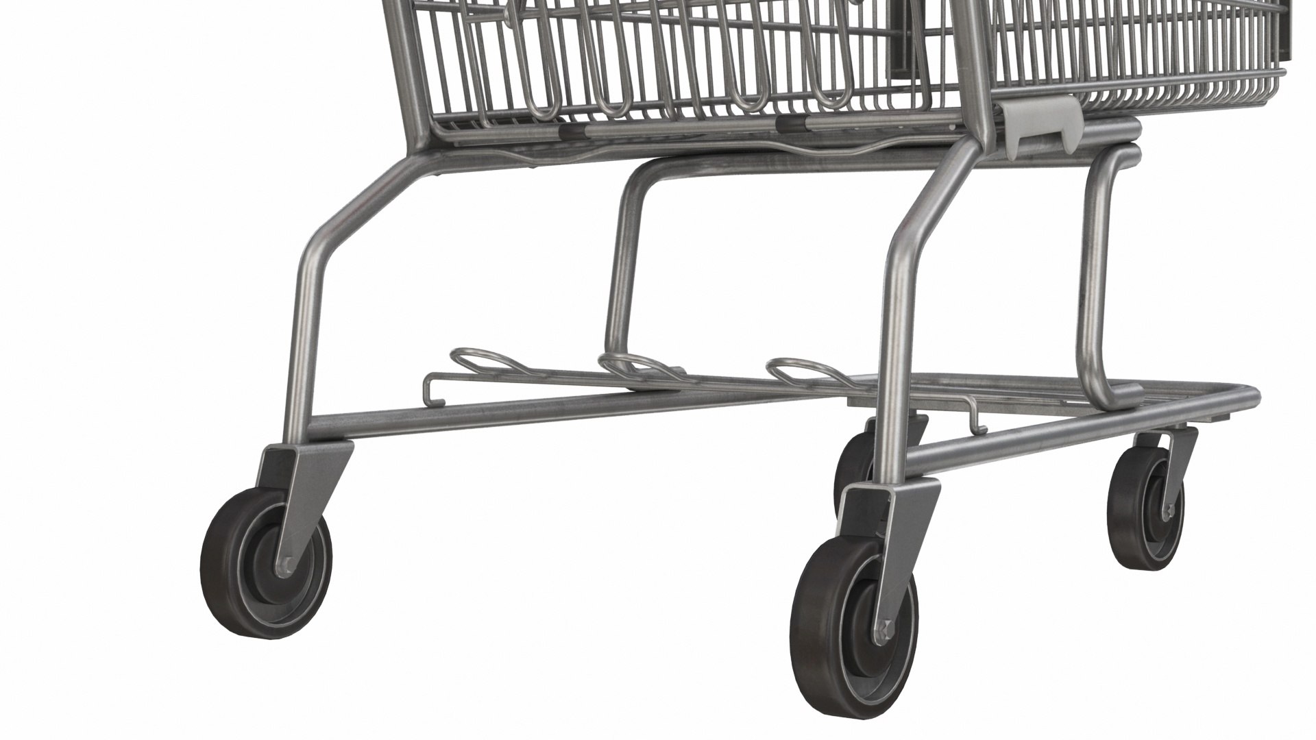 3D Model Shopping Cart Metal Animated Unwrapped - TurboSquid 2419691