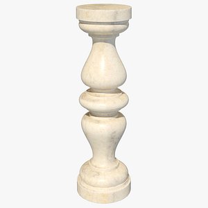 Classic Round Baluster 3D model