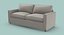 transitional-2-seater-sofa 3D model