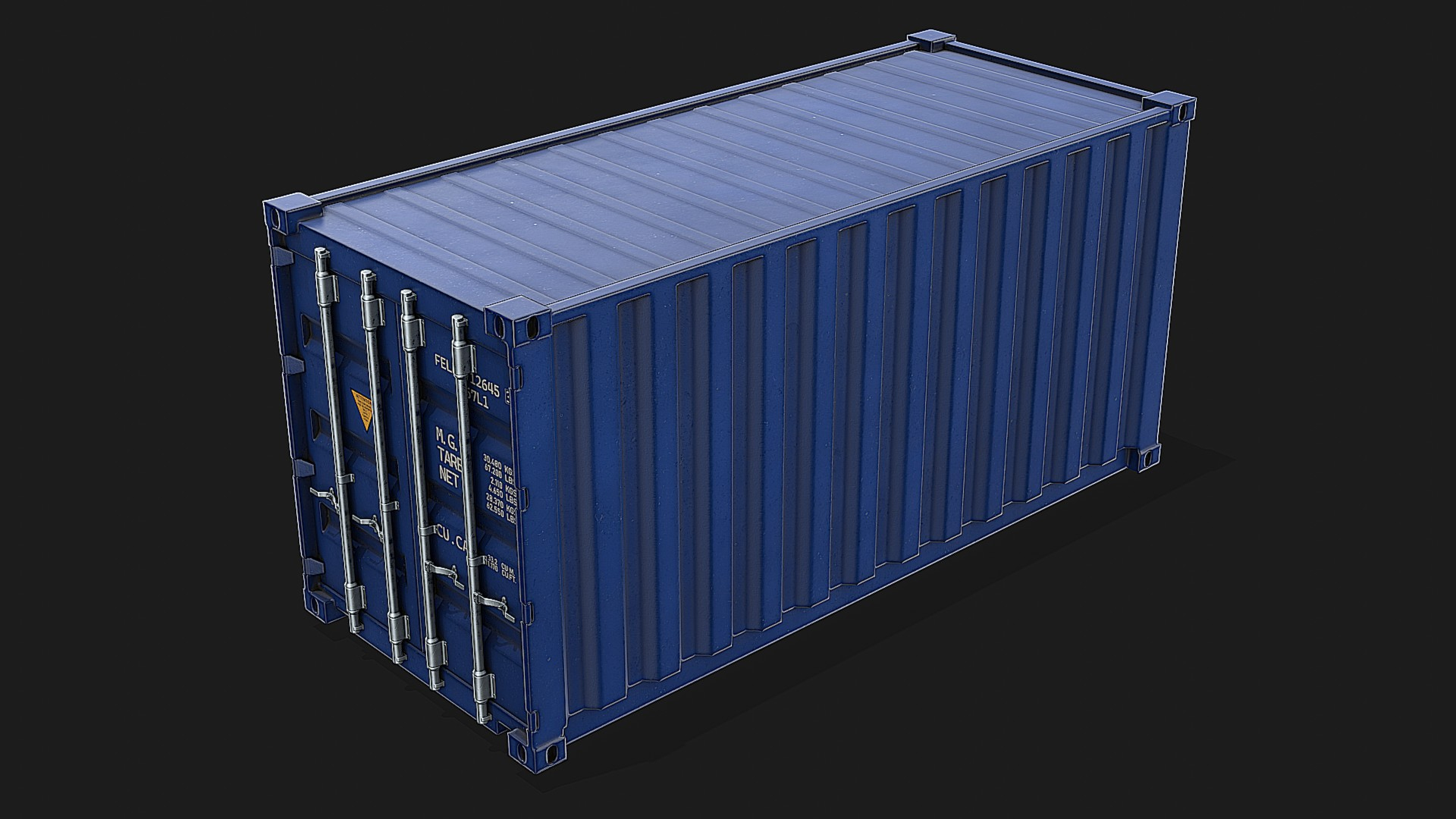 3D 20ft Shipping Container - Blue https://p.turbosquid.com/ts-thumb/Hj/GUVKoF/8a/z0001/jpg/1699786646/1920x1080/turn_fit_q99/bf562a04829836cfc96d7771db1c97e2052474b2/z0001-1.jpg