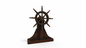 Ship steering wheel Ship Wheel 3D model 3D model