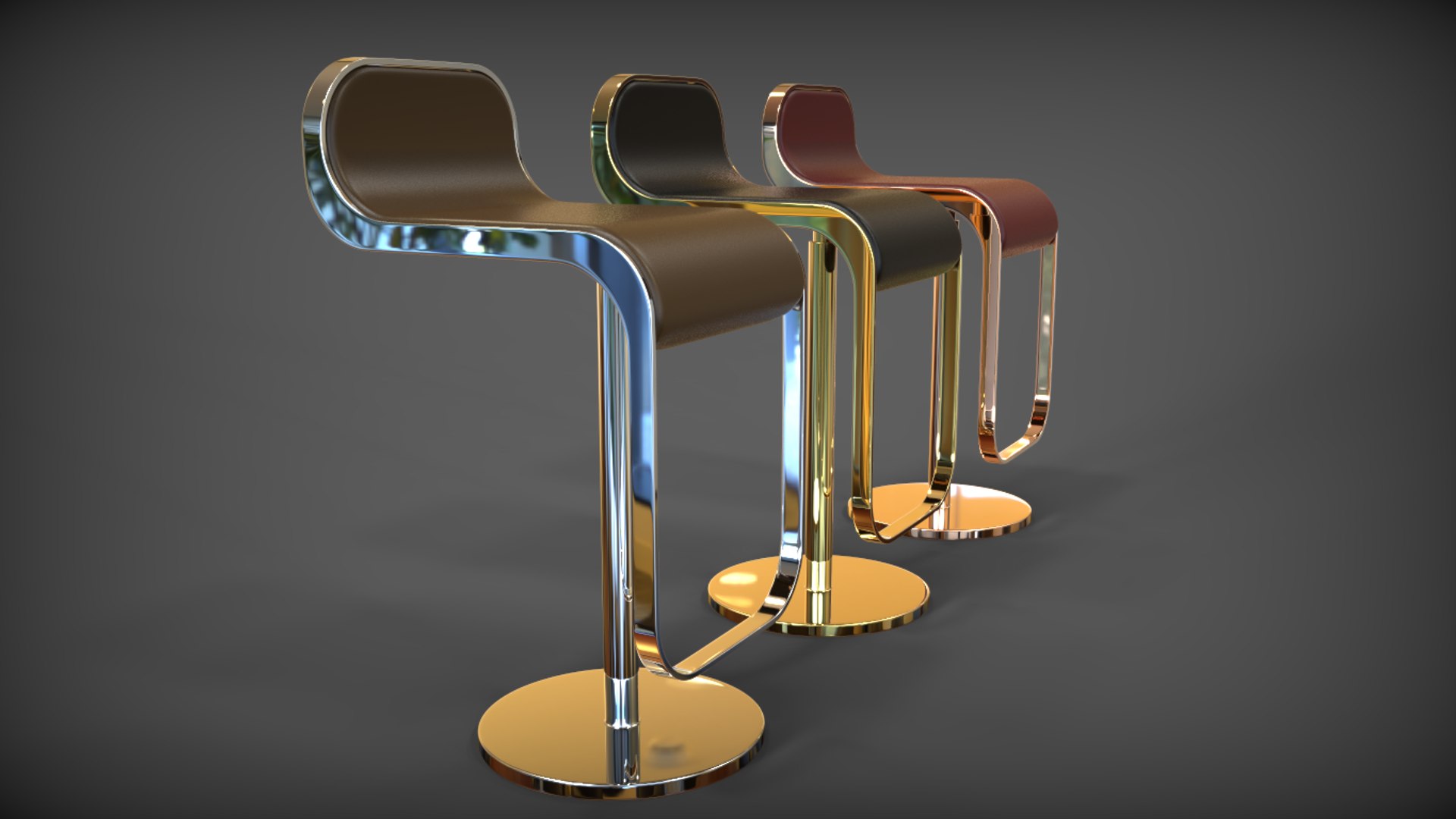 waterfall chair 3d 3ds