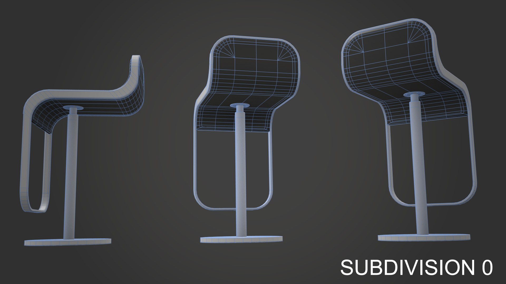 waterfall chair 3d 3ds