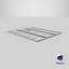 3D model Power Grid Access Panel 064 White