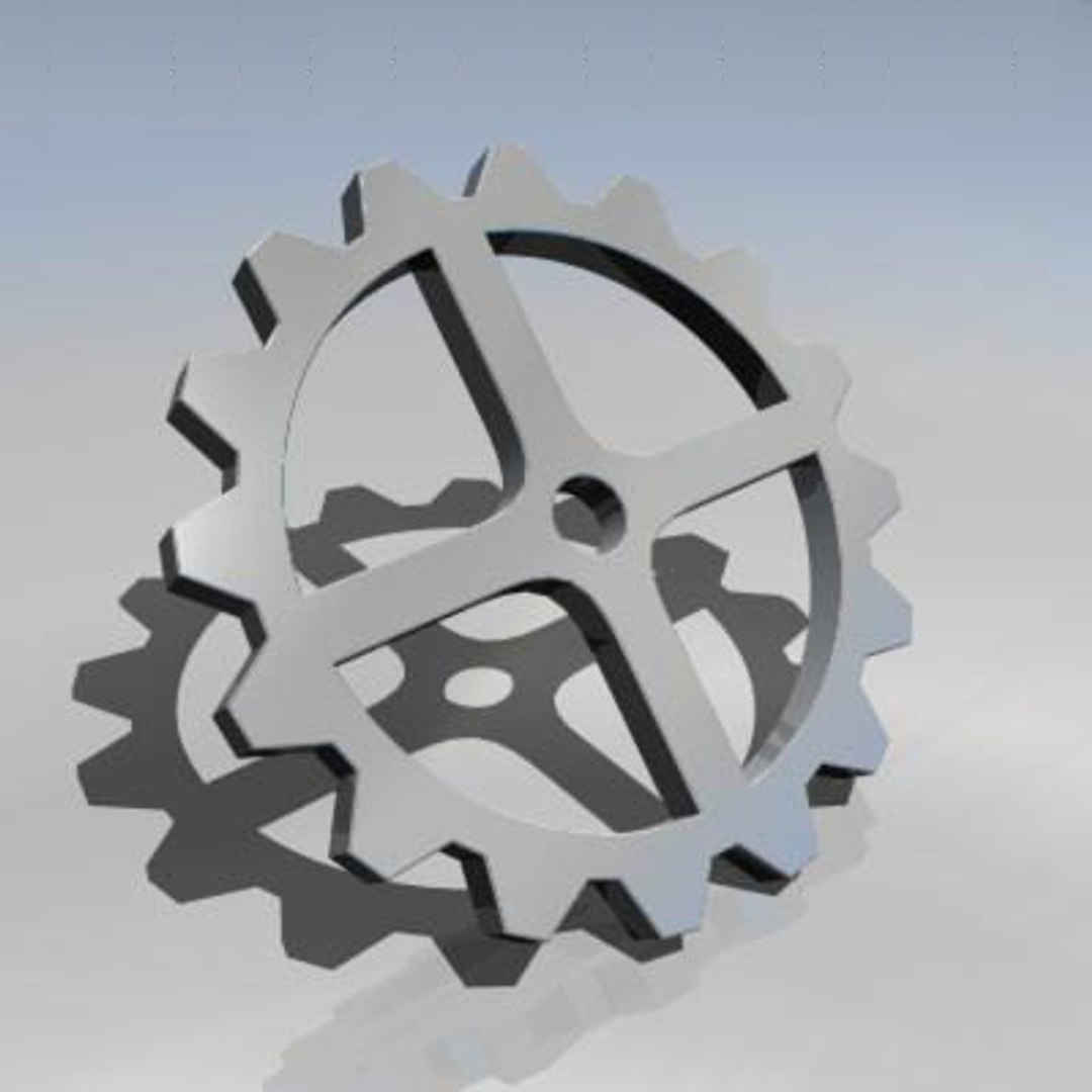 Cog Wheel 3d Model