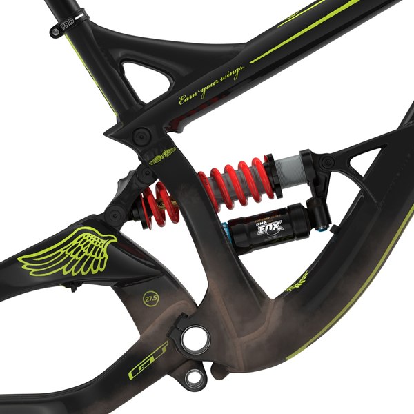 3d mountain bike frame model
