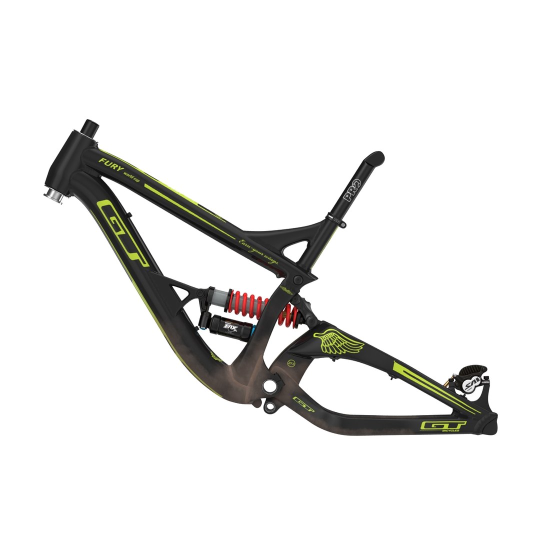 3d Mountain Bike Frame Model