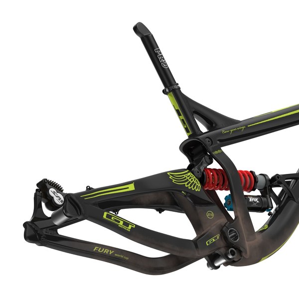 3d mountain bike frame model