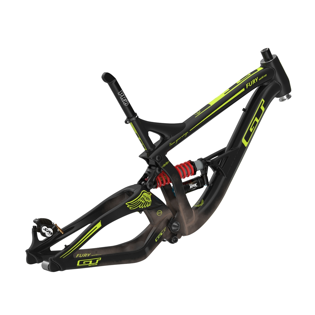 3d mountain bike frame model