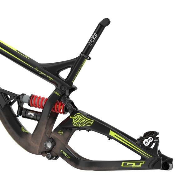 3d mountain bike frame model
