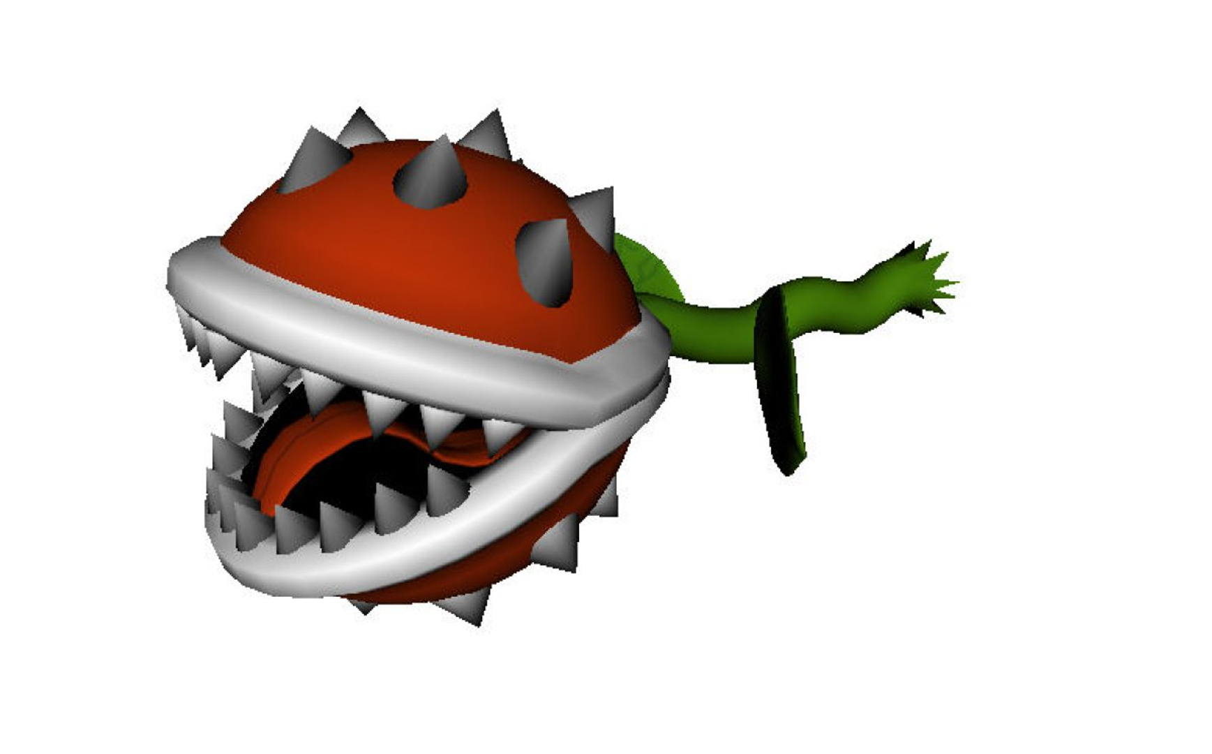 Chomping Flower 3d Model