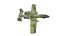 A-10A Thunderbolt II Low-poly
