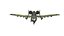A-10A Thunderbolt II Low-poly