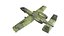 A-10A Thunderbolt II Low-poly