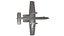 A-10A Thunderbolt II Low-poly