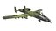 A-10A Thunderbolt II Low-poly