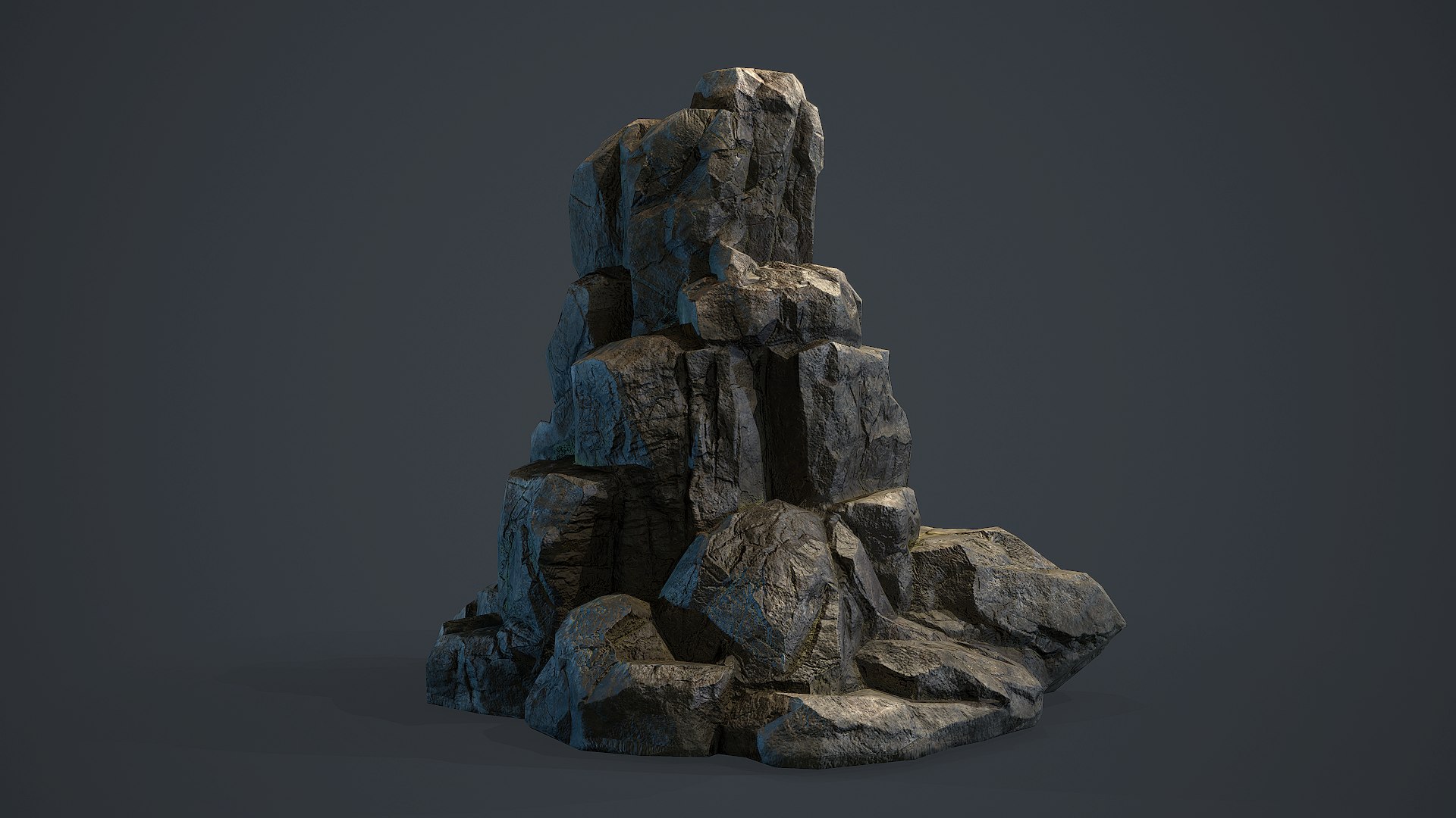 3D Rock Boulder 7 Model - TurboSquid 2134420