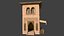 Ancient Arabic Shop 23 3D
