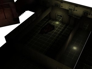 Low Poly Game level