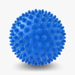 3d realistic massage ball model