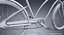Realistische Beach Cruiser Bike Frau