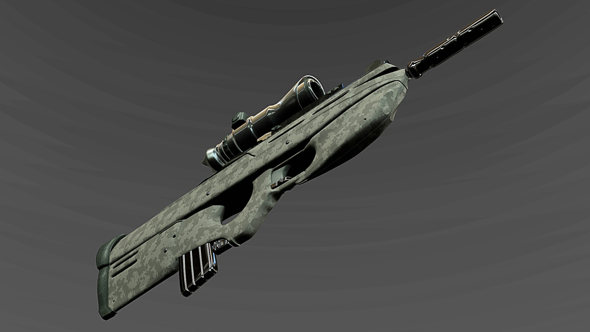 3D Fn Herstal F2000 Assault Rifle Model - TurboSquid 1156072