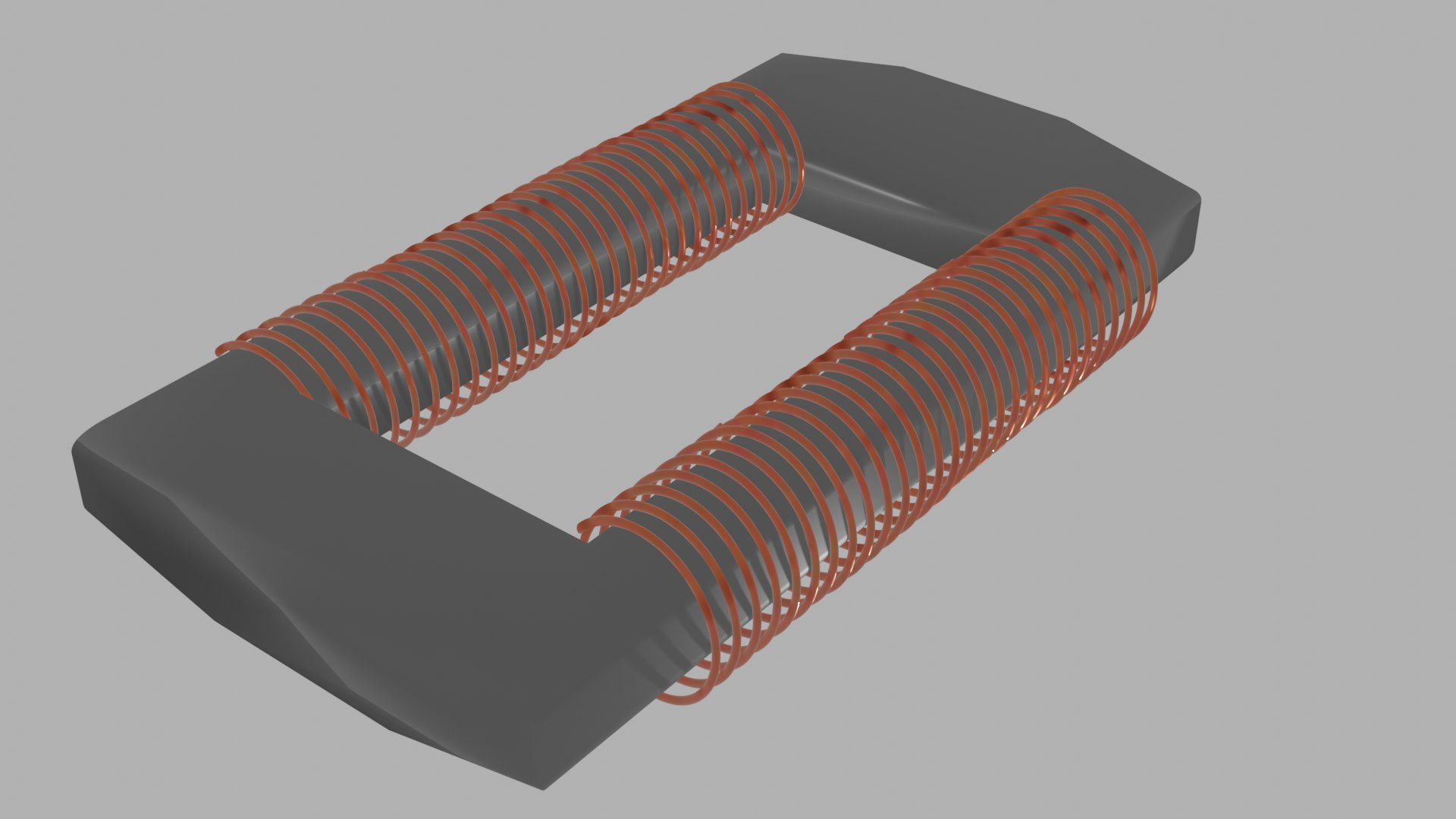 Ferrite Coil 3D TurboSquid 1588248