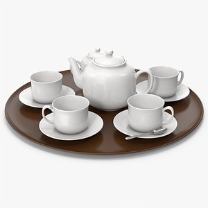 Tea Ceramic Set 3D model