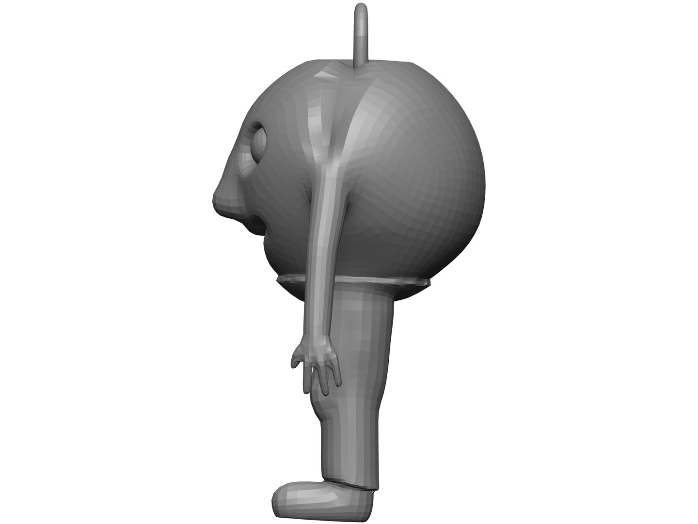Cartoon Apricot 3D Model - TurboSquid 1874746
