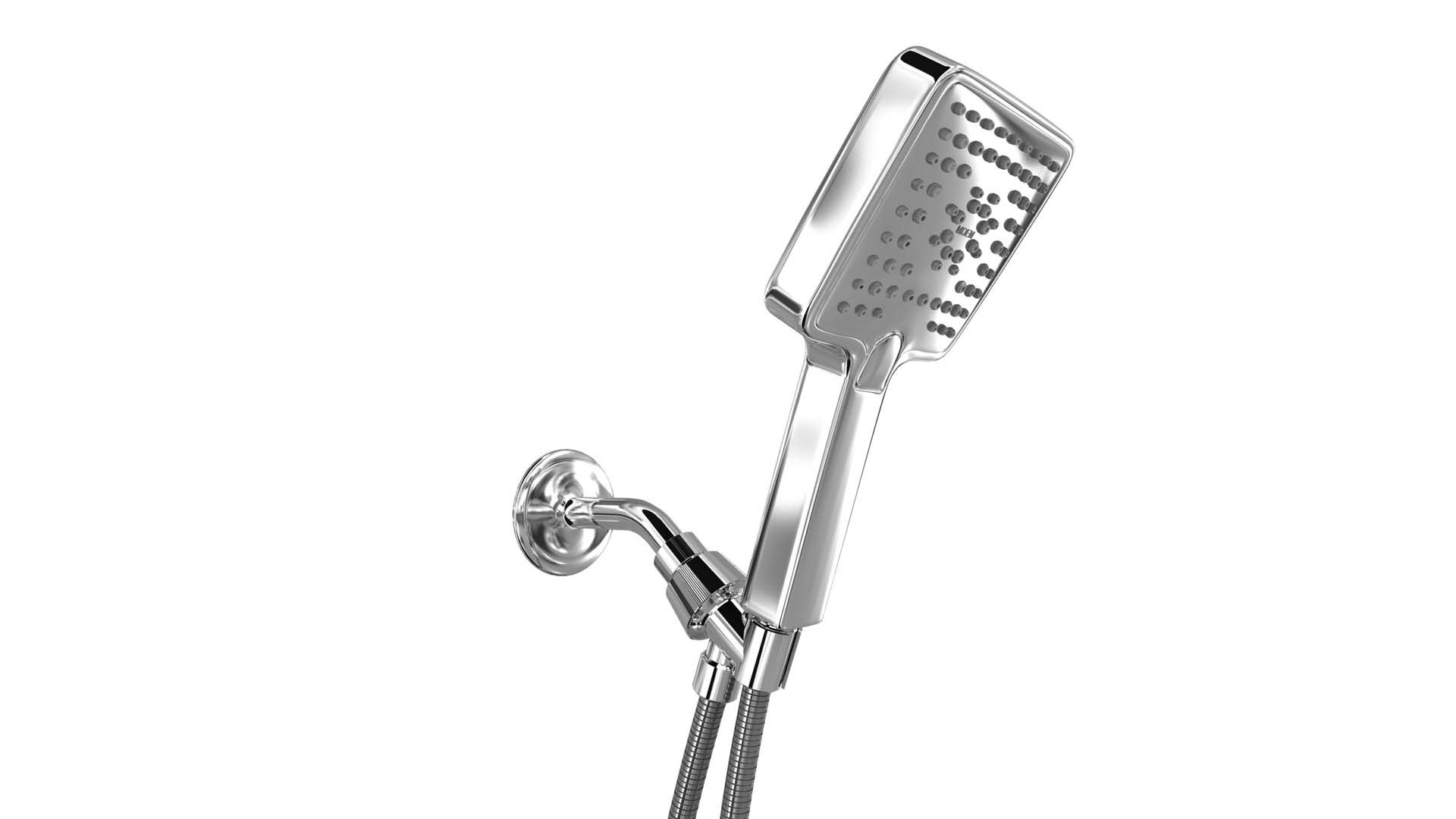3D Model Moen Genta Chrome Handheld Shower TurboSquid 2042896