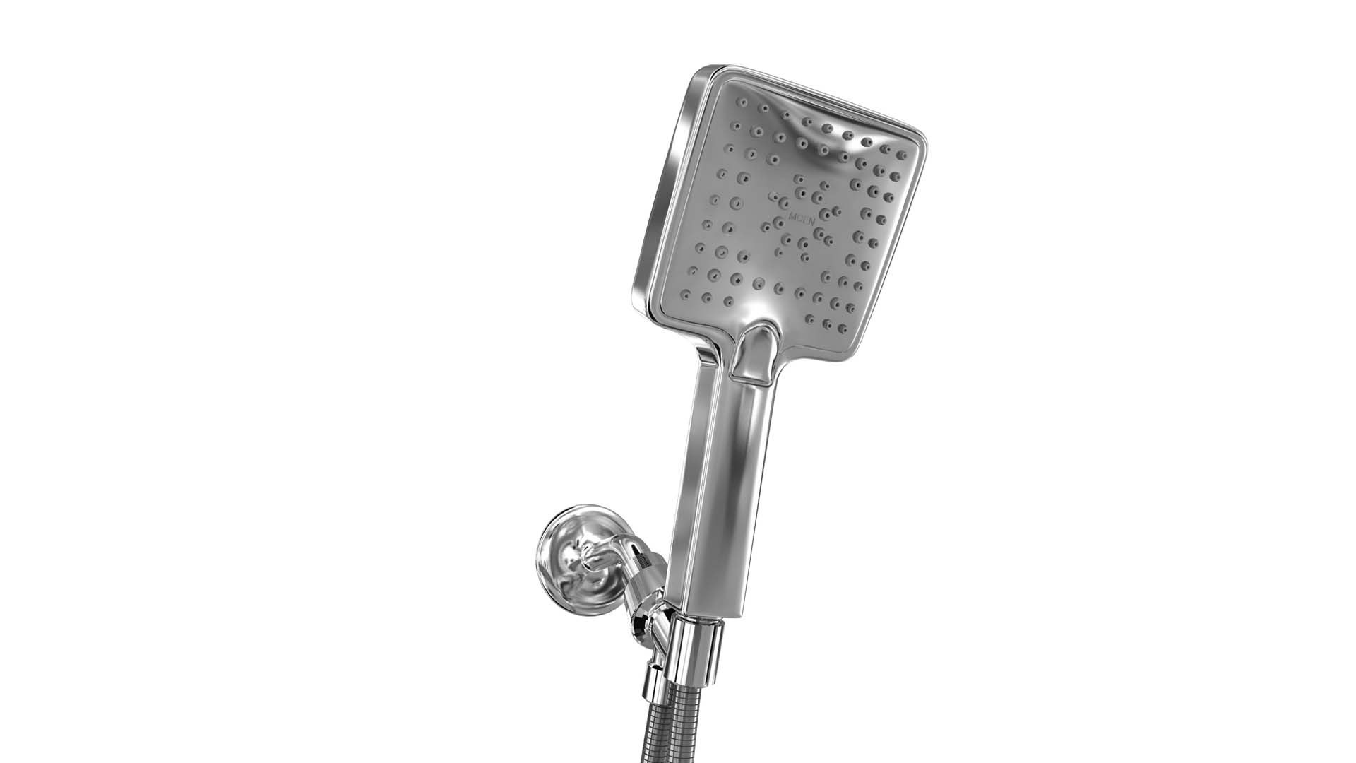 3D Model Moen Genta Chrome Handheld Shower TurboSquid 2042896