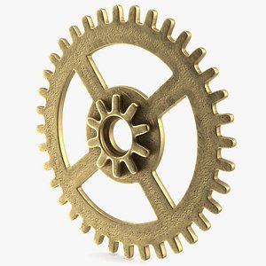 3D Pendulum Clock Gear model