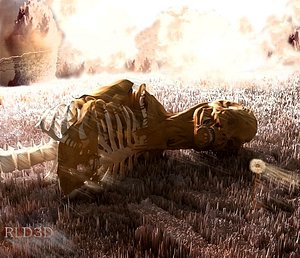 sceletron scelet 3d model