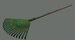 3D leaf rake