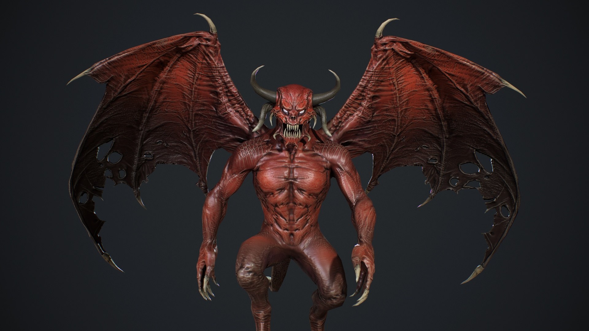 3D Demon 3 Model - TurboSquid 1950058