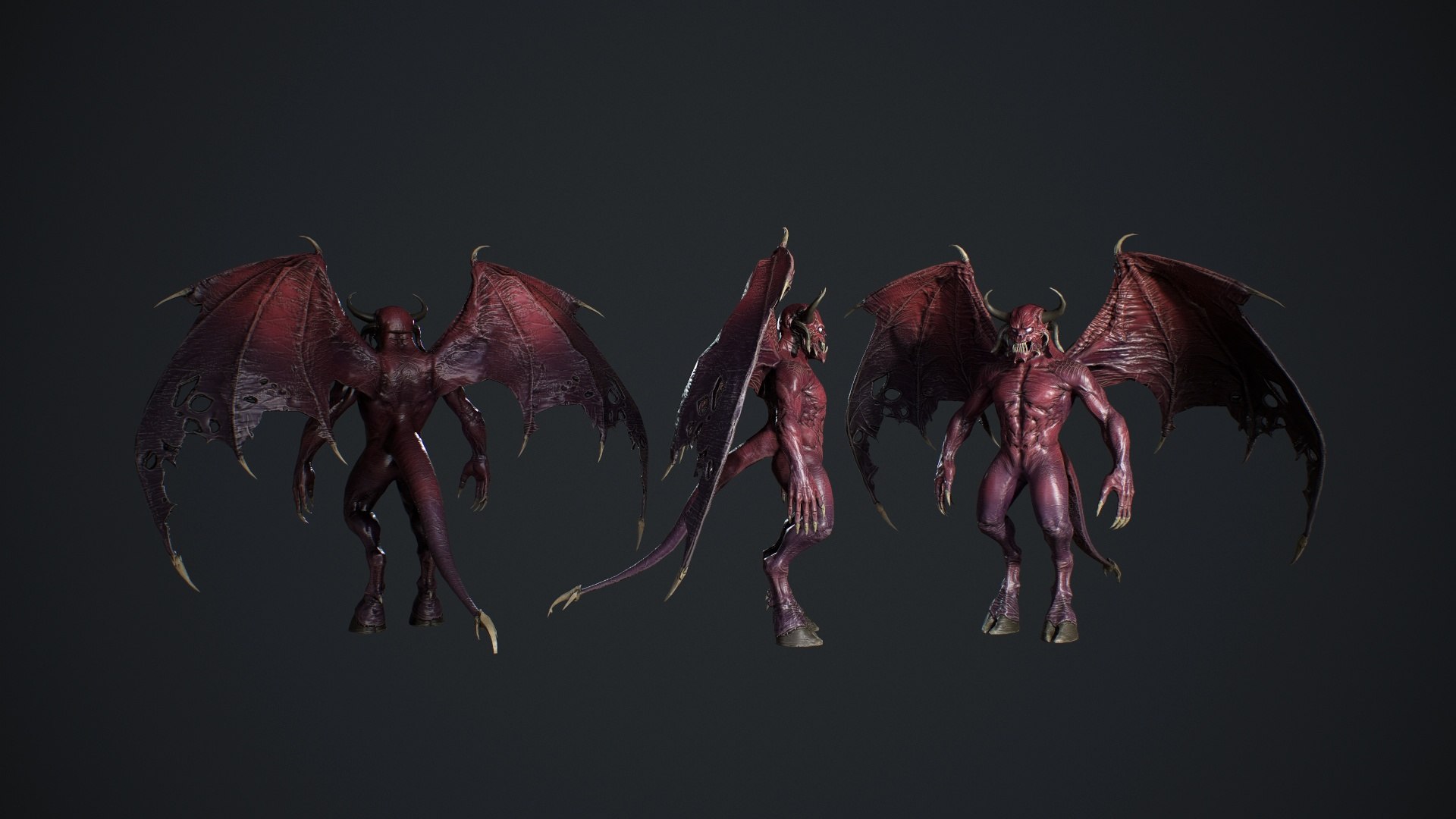 3D Demon 3 Model - TurboSquid 1950058
