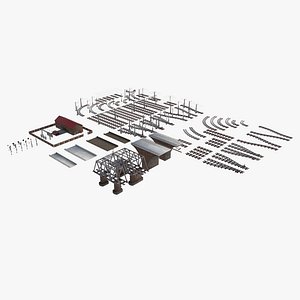 Large railway set