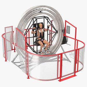 Astronaut Training Device with Mannequin
