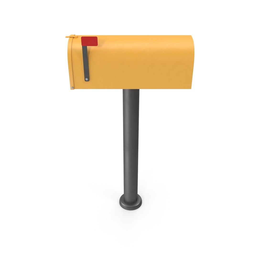 Mailbox 3D Model - TurboSquid 2162939