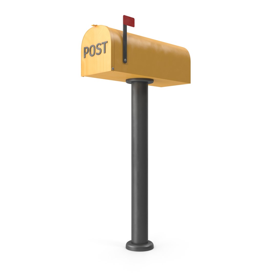Mailbox 3D Model - TurboSquid 2162939
