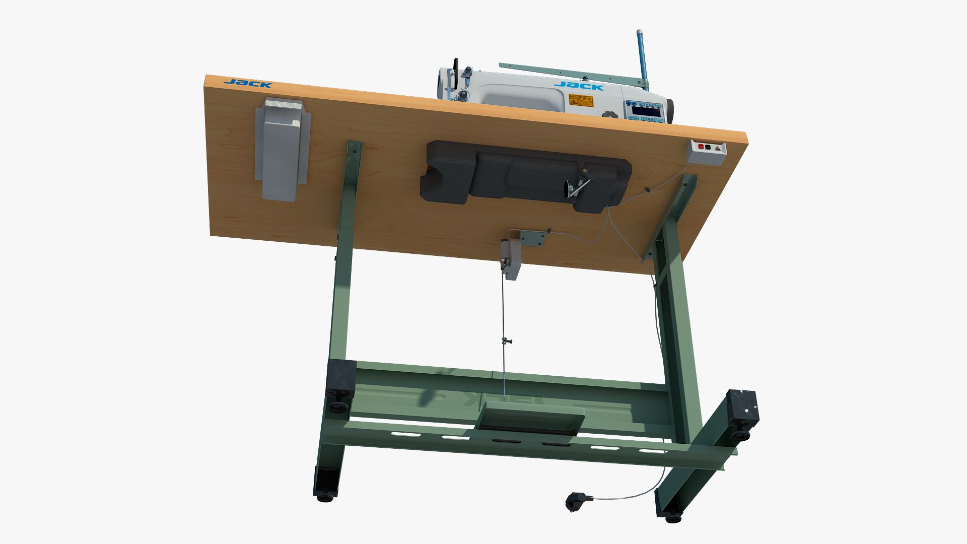 3D Industrial Sewing Machine Jack Model - TurboSquid 1445921