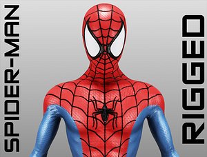 Spider-Man Miles Morales (Full Rigged) - Buy Royalty Free 3D model