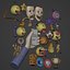 Cartoon Icons Pack - Emoji - Smiley - Sport - Ball - Music - Theater Masks - Cartoon Hand