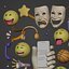 Cartoon Icons Pack - Emoji - Smiley - Sport - Ball - Music - Theater Masks - Cartoon Hand