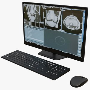 3D model Medical Computer 2A