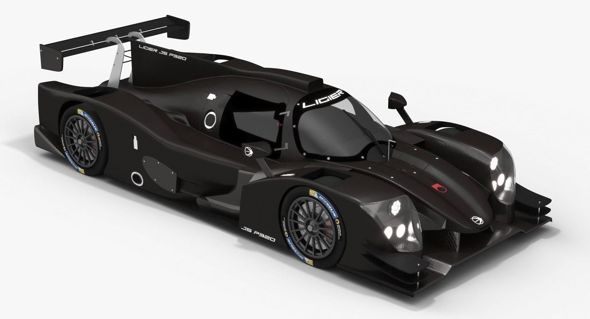 Ligier Js P Lmp D Turbosquid