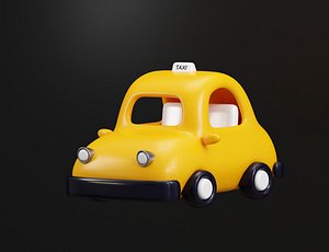 Cartoon Taxicab model